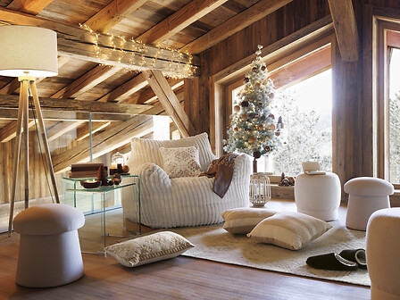 Zestaw 2 stolików Lenia szkło transparentne - obrazek 4