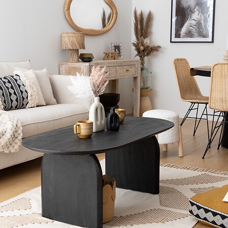 Stolik kawowy Isana czarny - obrazek 4