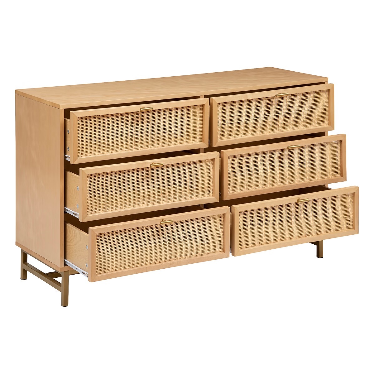 Szeroka komoda Rayo rattan - obrazek 3