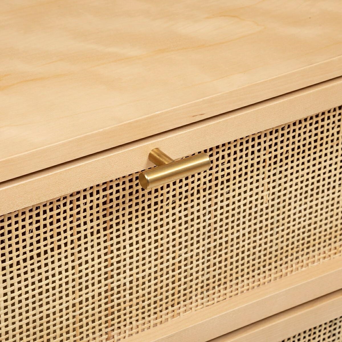 Szeroka komoda Rayo rattan - obrazek 5