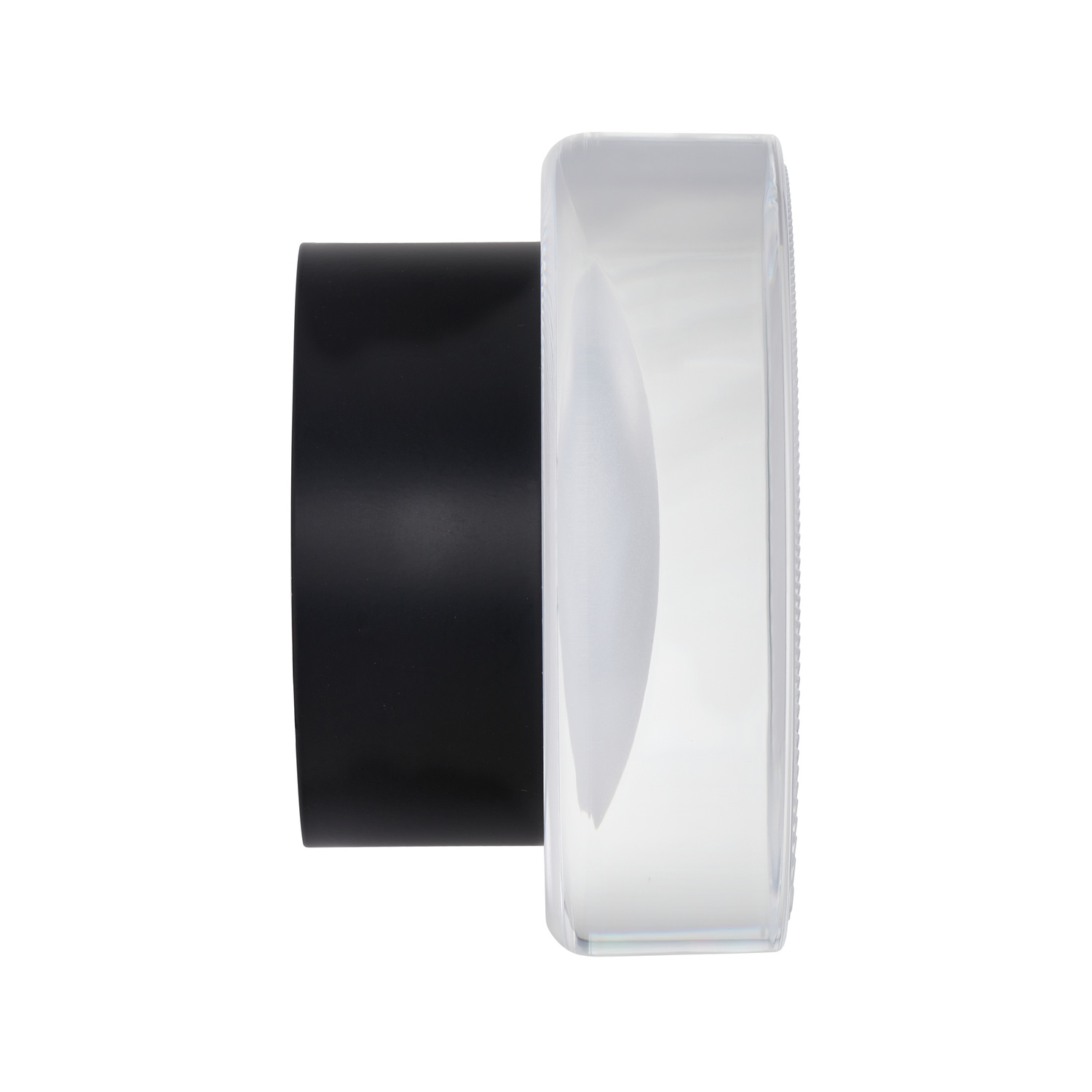 Lampa ścienna CARMELLO LED transparentna czarna 13,5 cm - obrazek 5