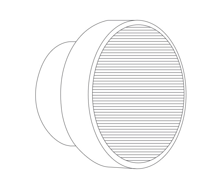 Lampa ścienna CARMELLO LED transparentna czarna 13,5 cm - obrazek 9