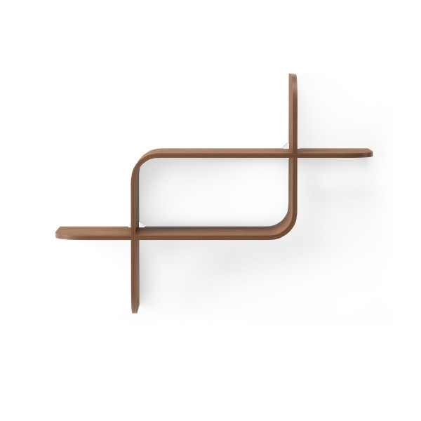 UMBRA półka ścienna MONTAGE ciemnobrązowa - obrazek 4