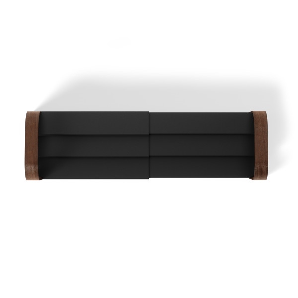 UMBRA półka na przyprawy BELLWOOD czarna / brązowa - obrazek 4