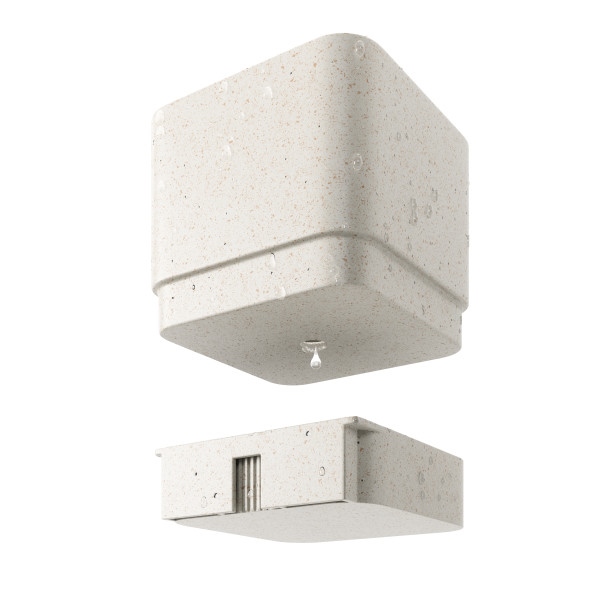 UMBRA zestaw doniczek CUBIKO biały - obrazek 8