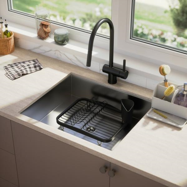 UMBRA ociekacz do naczyń SINKIN czarny - obrazek 9