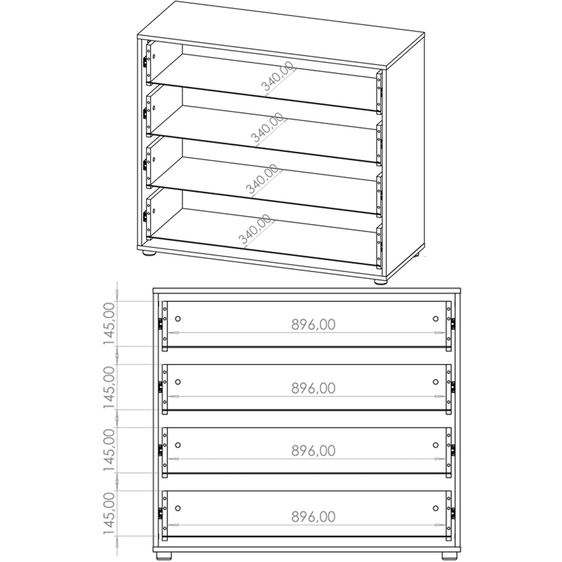 Komoda MAXIS 03 kaszmir - obrazek 5