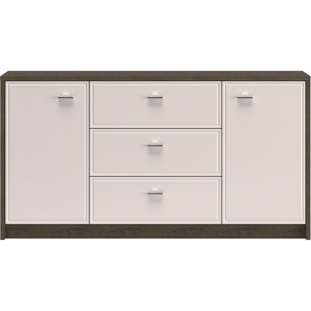 Komoda AVANTI 04 dąb windmill ciemny / kaszmir połysk - obrazek 3