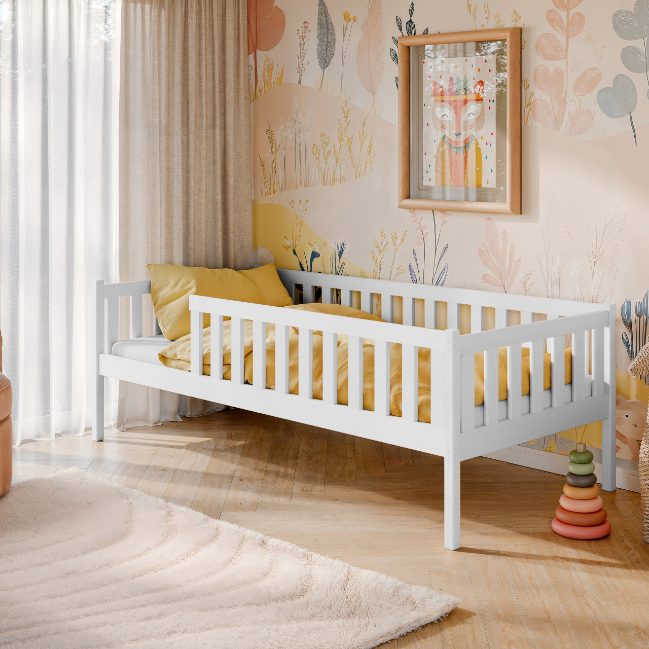 Drewniane łóżko IDA 80x180 - obrazek 7