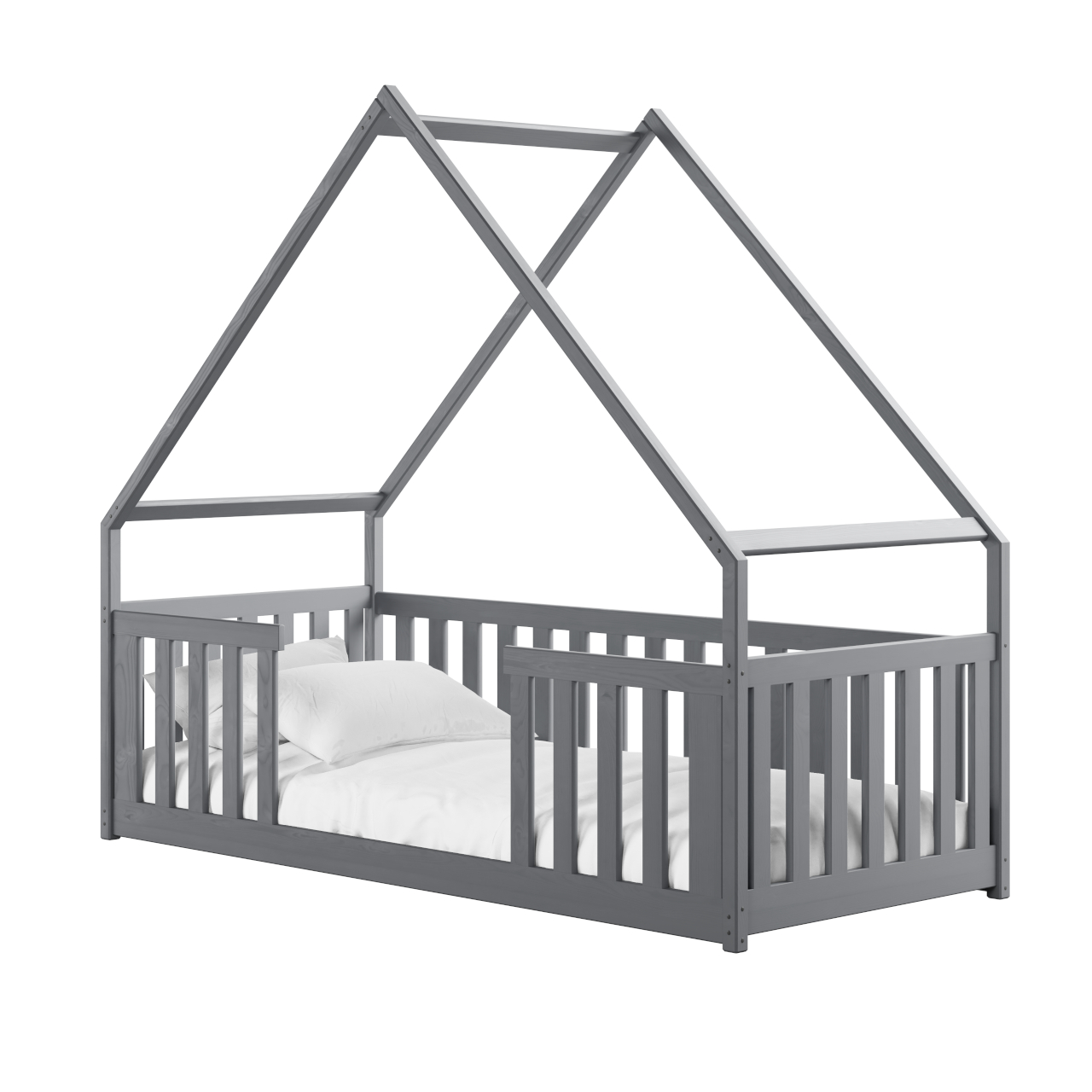 Drewniane łóżko BILL 80x180 - obrazek 4