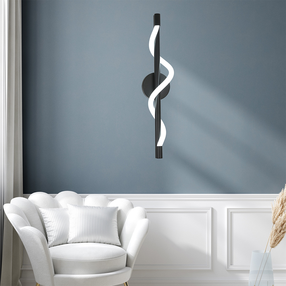 Kinkiet Meleca czarny LED CCT - obrazek 3