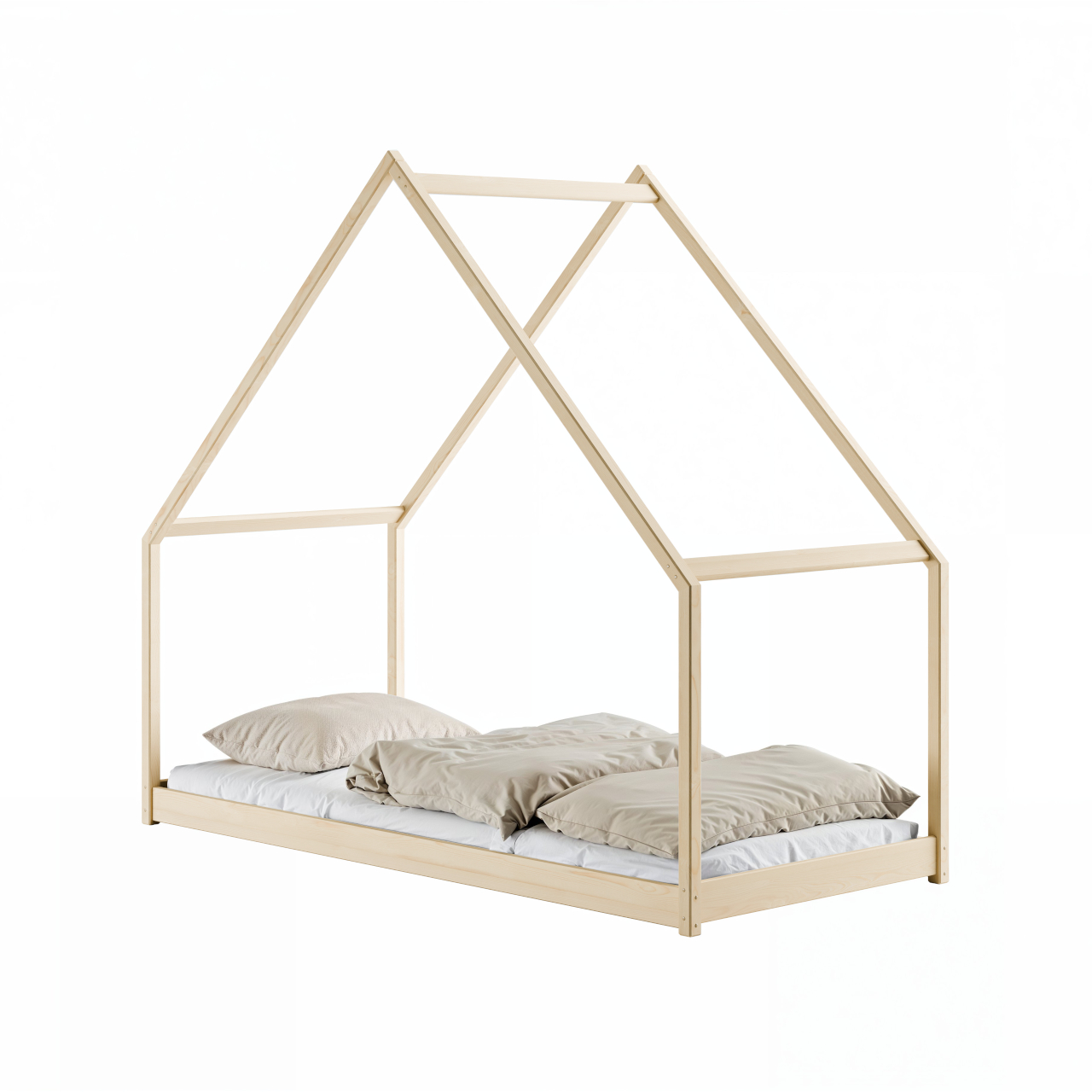 Drewniane łóżko RISMO 100x200 - obrazek 3