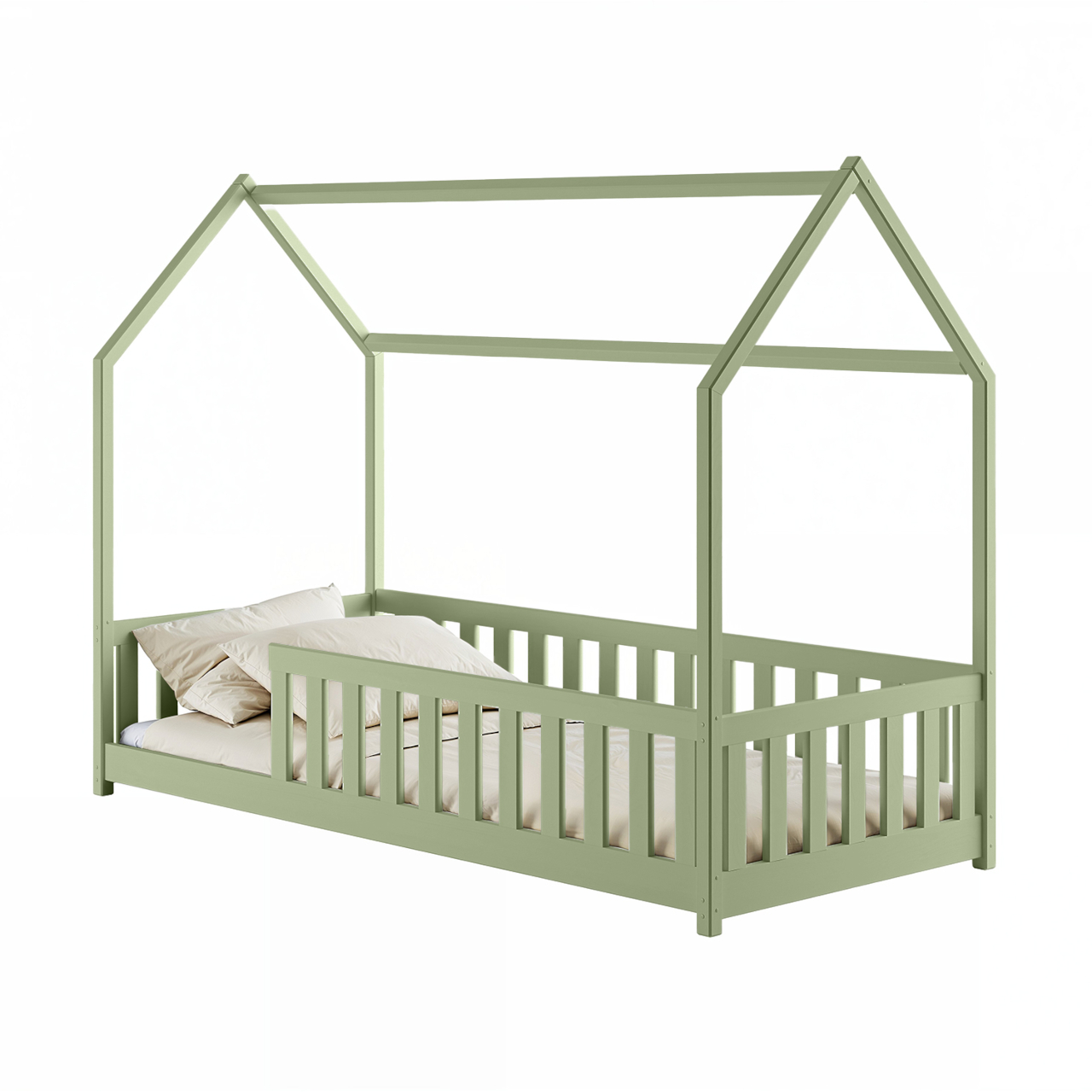 Drewniane łóżko HAO 90x200 - obrazek 5