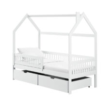 Drewniane łóżko SAKAR 90x200