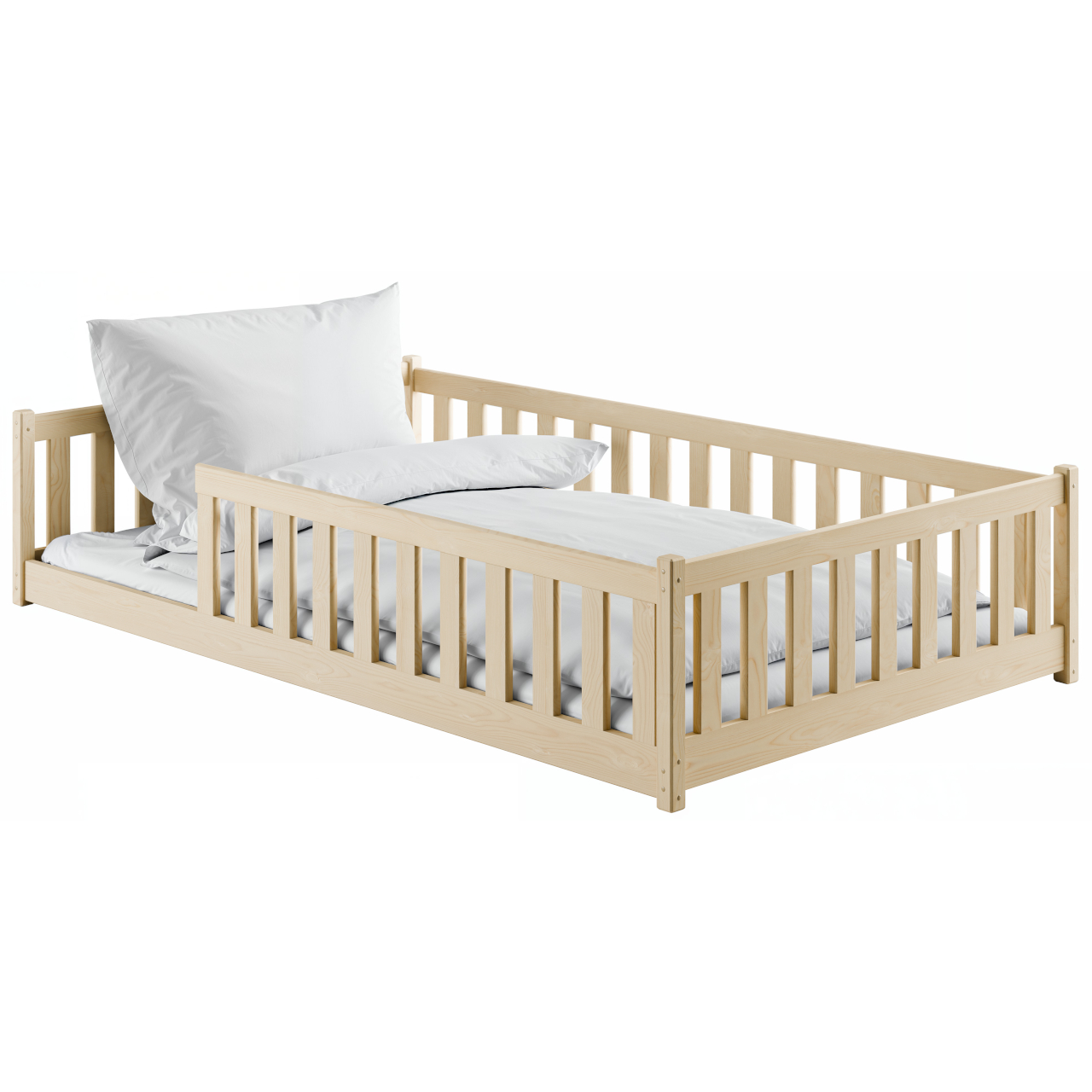 Drewniane łóżko TISO 120x200 - obrazek 3