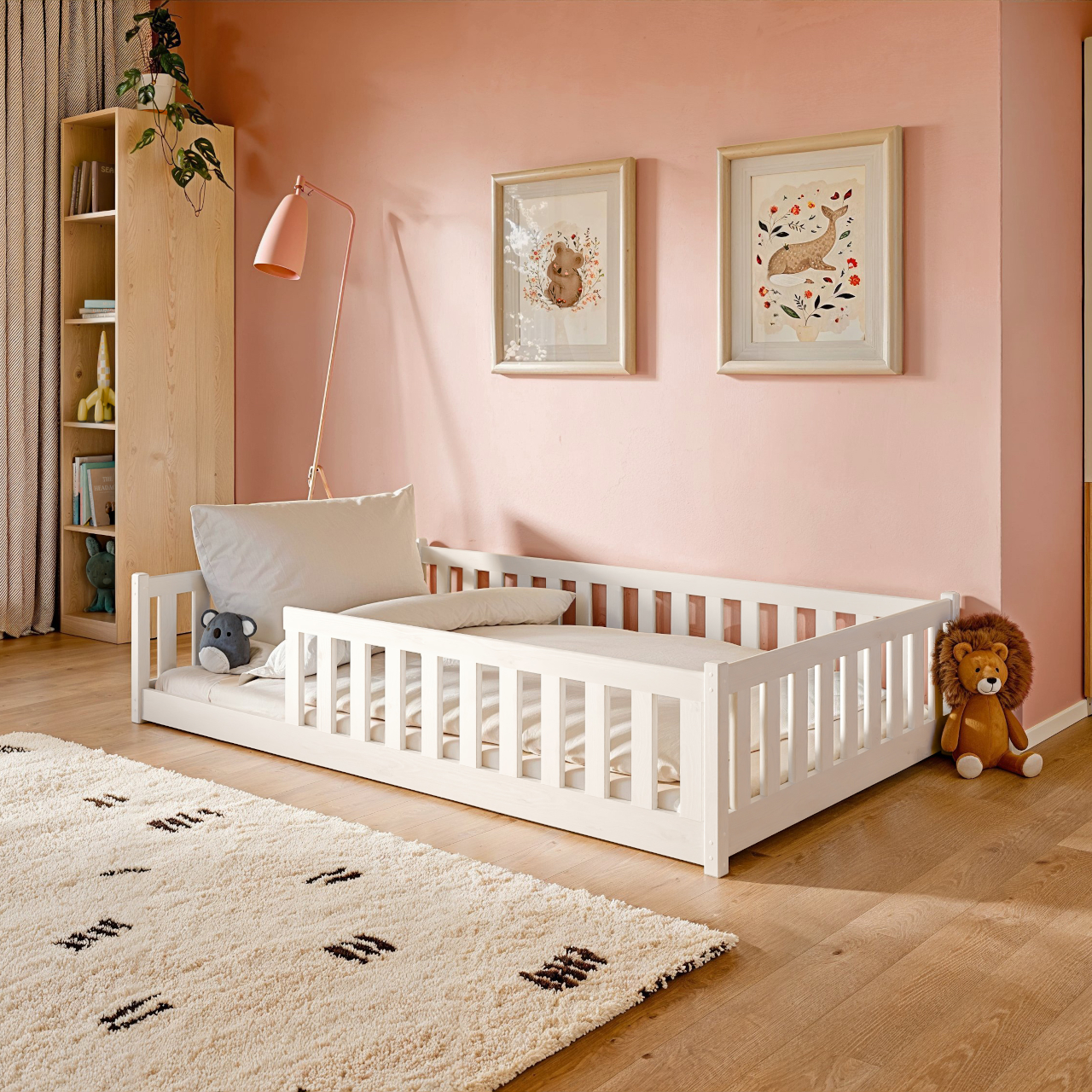 Drewniane łóżko TISO 120x200 - obrazek 6