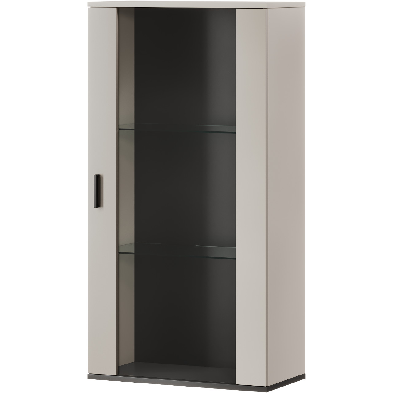 Witryna wisząca SINDI SH2J kaszmir / czarny