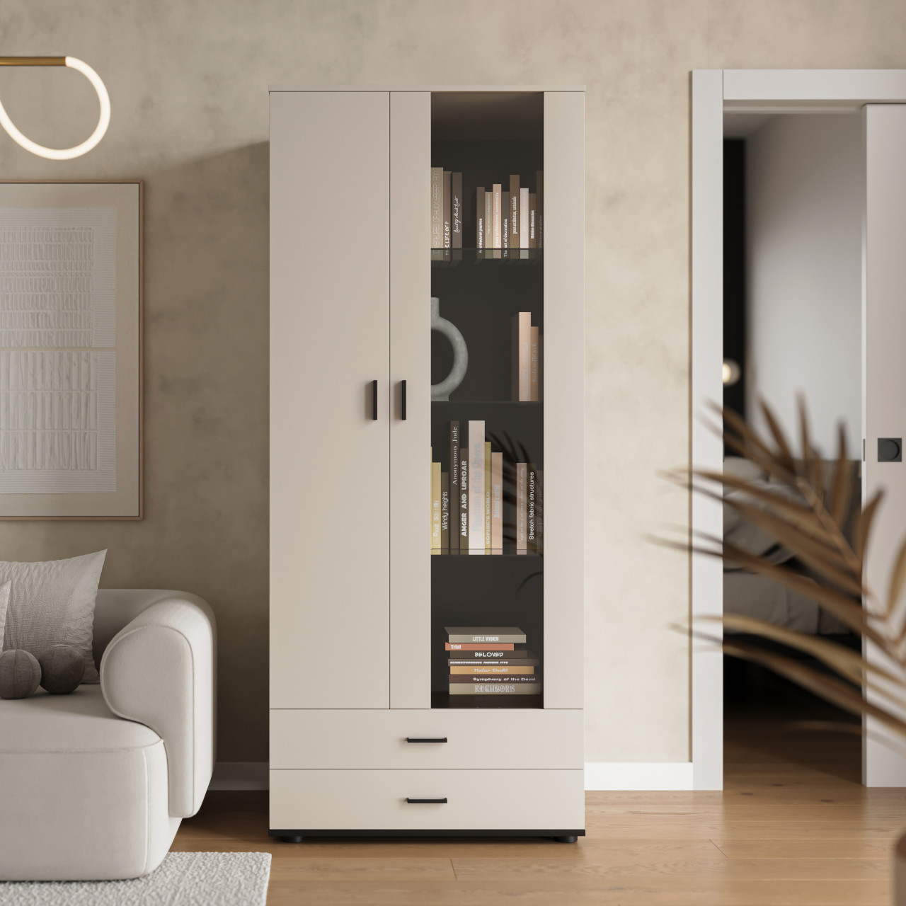 Witryna SINDI SH7J kaszmir / czarny - obrazek 4