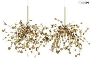 MOOSEE Lampa wisząca MONETE złota - metal