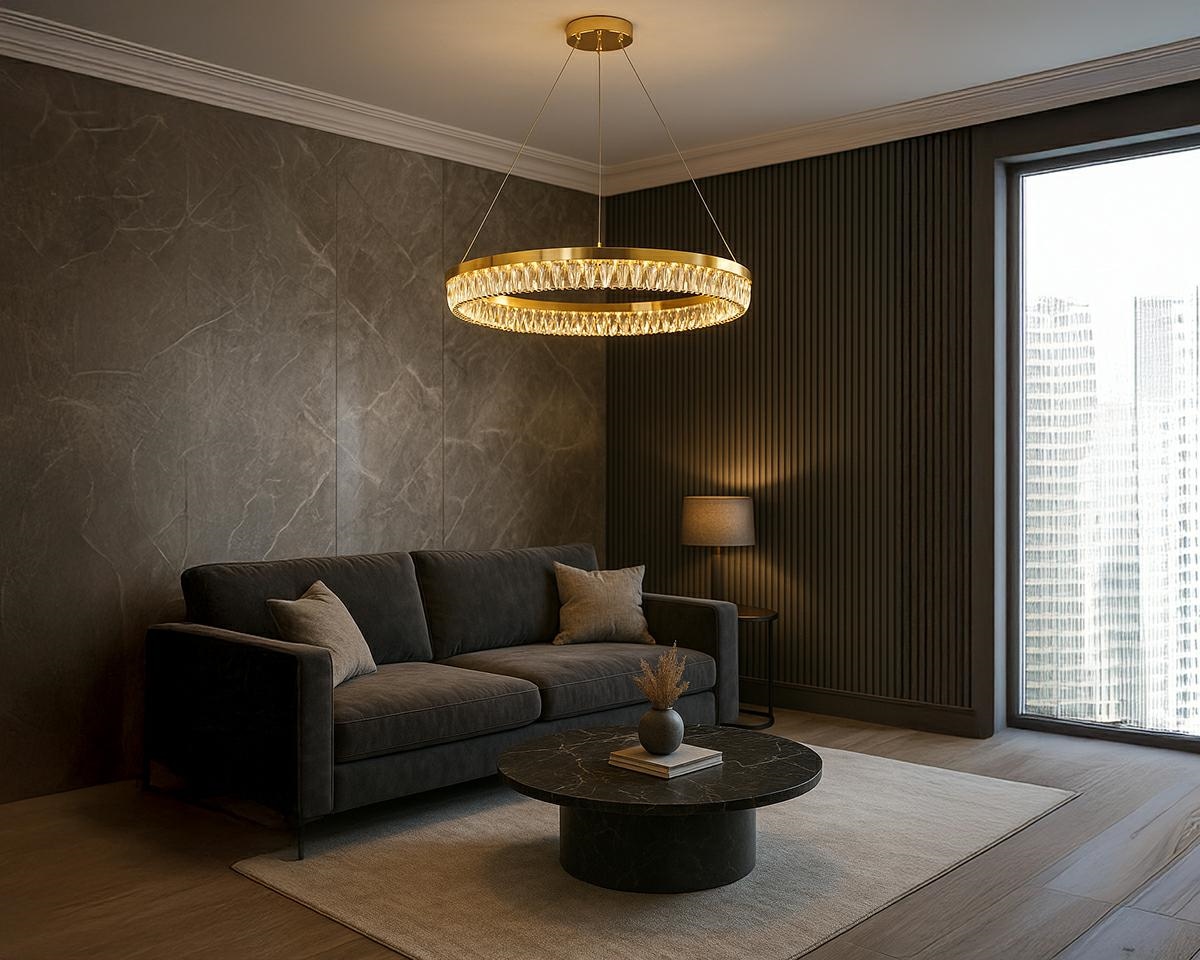 MOOSEE lampa wisząca SAVOY 100 złota - obrazek 9