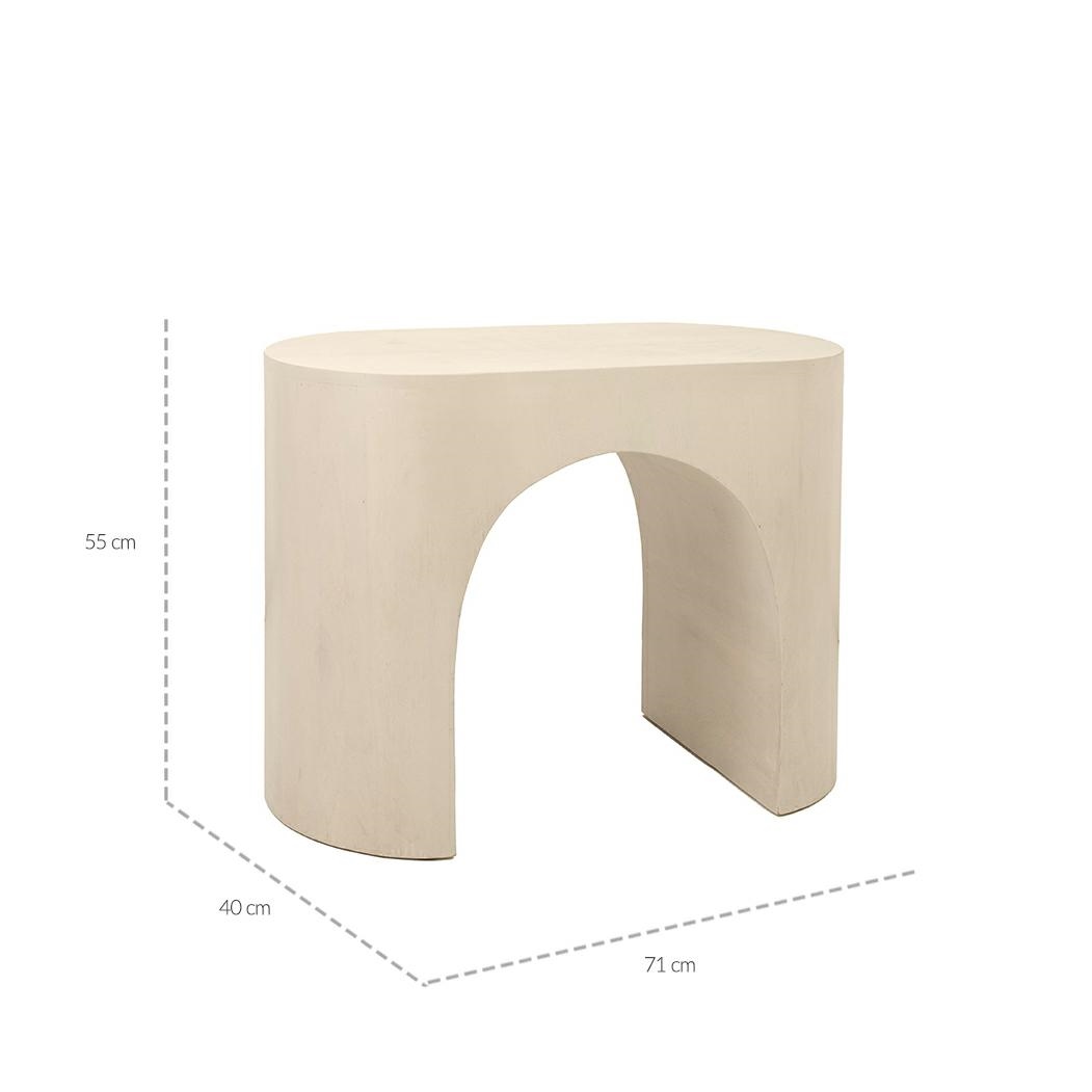 MaMaison stolik ICARO beżowy / drewno - obrazek 6