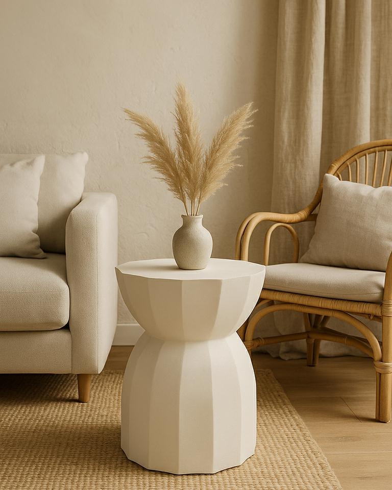 MaMaison stolik ROLLING beżowy / drewno - obrazek 5