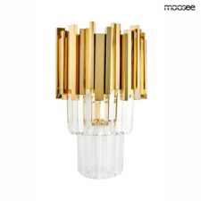 MOOSEE lampa ścienna IMPERIAL WALL GOLD - stal, kryształ