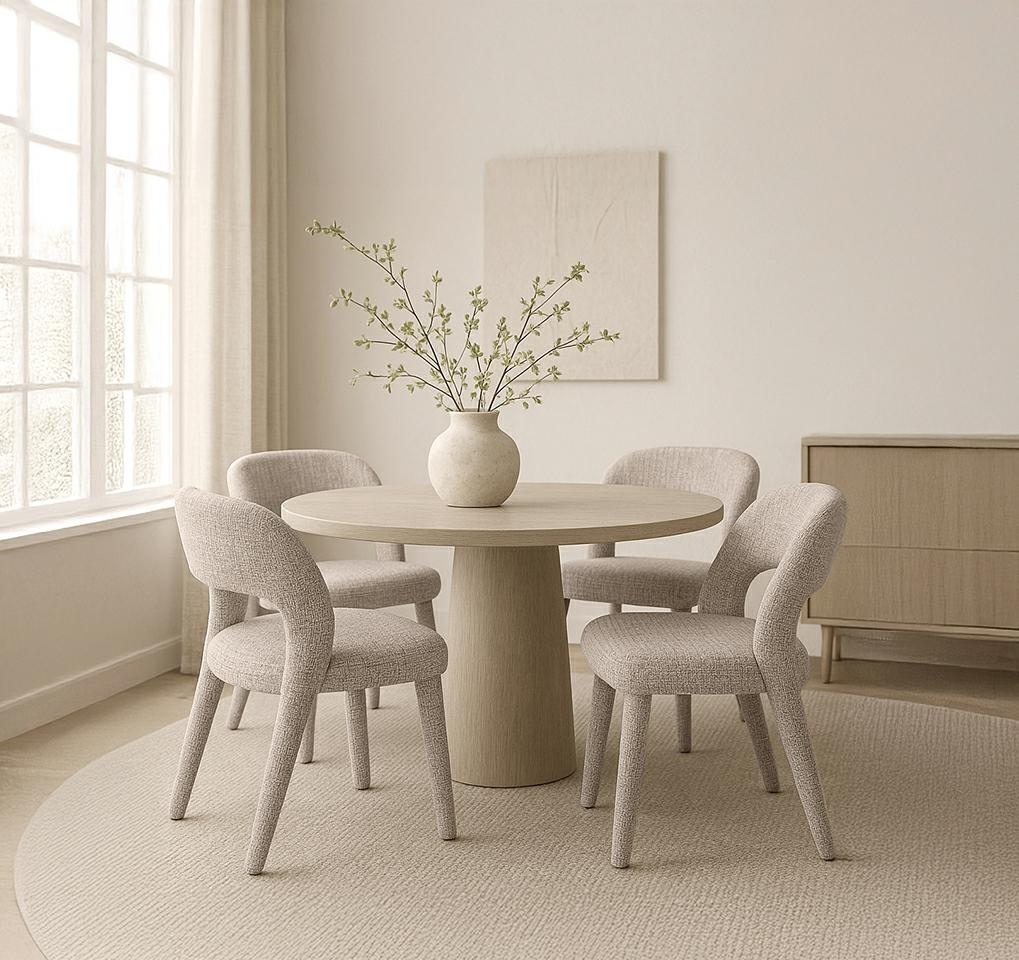 MaMaison krzesło KOS beżowe - obrazek 11