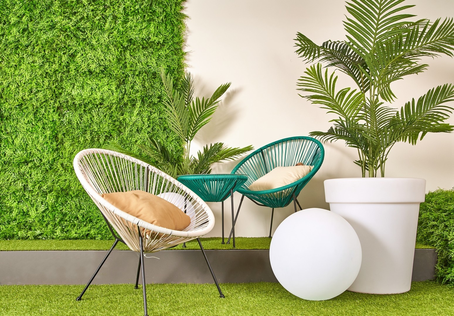 BIZZOTTO krzesło ogrodowe PARKER białe - obrazek 7