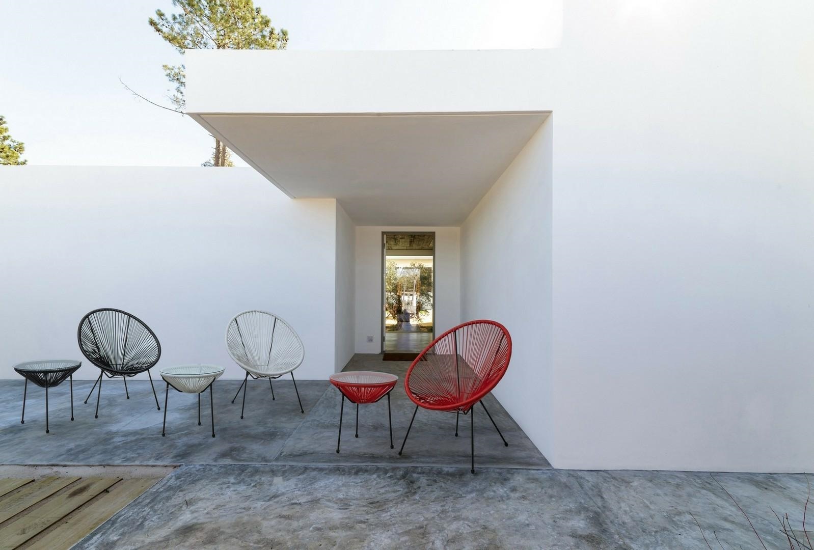 BIZZOTTO krzesło ogrodowe PARKER białe - obrazek 8