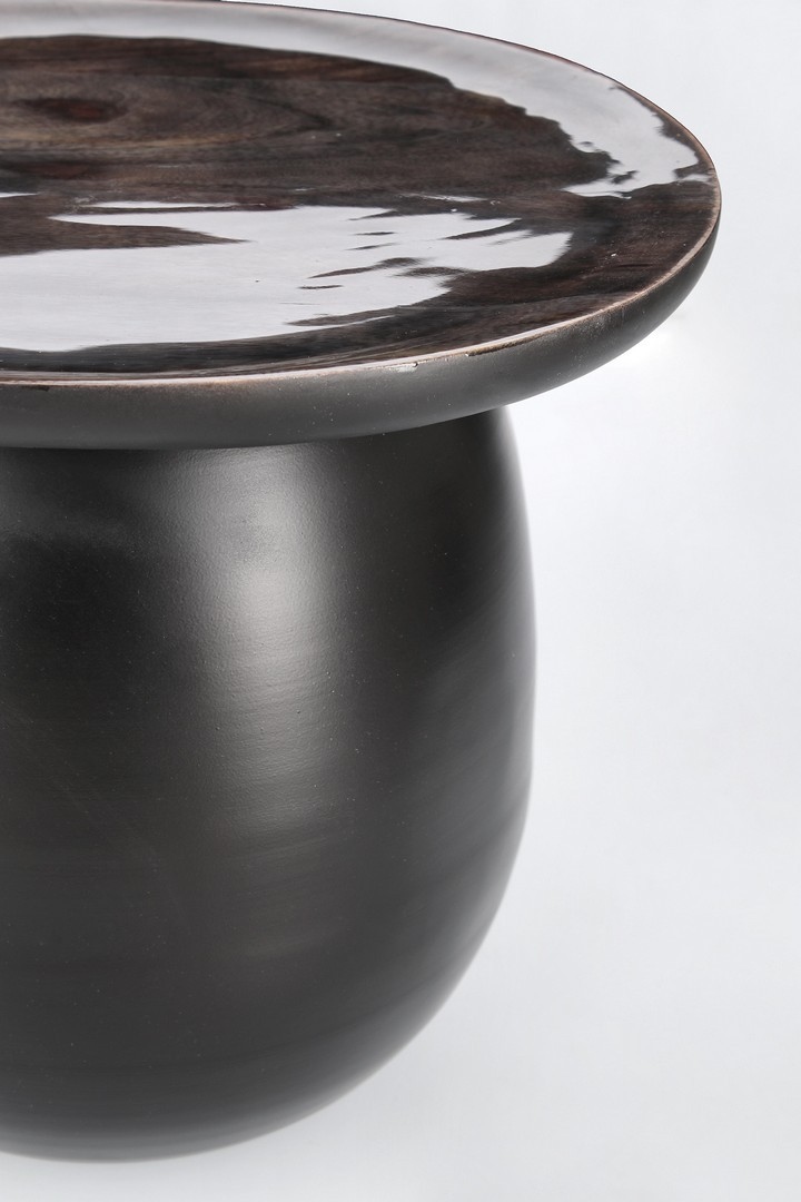 BIZZOTTO stolik kawowy ZAINAB 40 czarny - obrazek 3