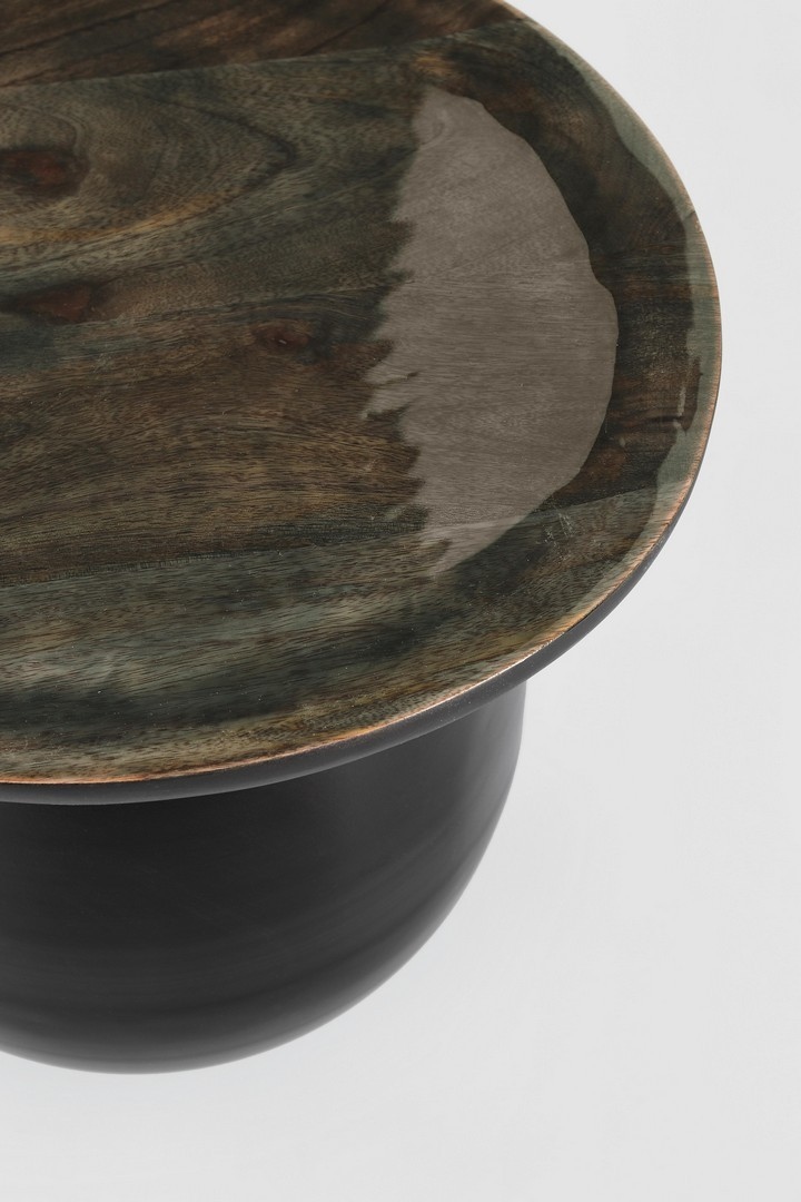 BIZZOTTO stolik kawowy ZAINAB 40 czarny - obrazek 4