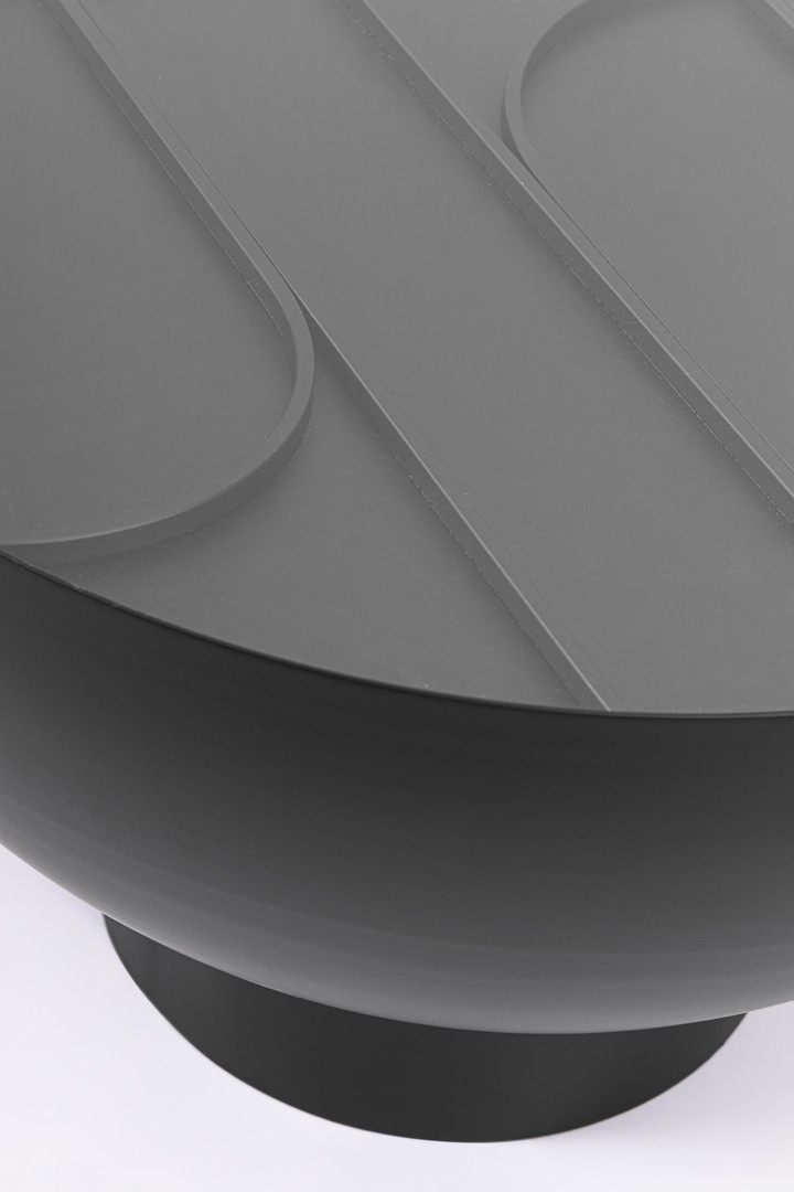 BIZZOTTO stolik kawowy ARCHIE 60 czarny - obrazek 3