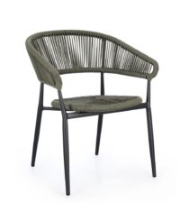 BIZZOTTO krzesło ogrodowe ALGAIDA zielone