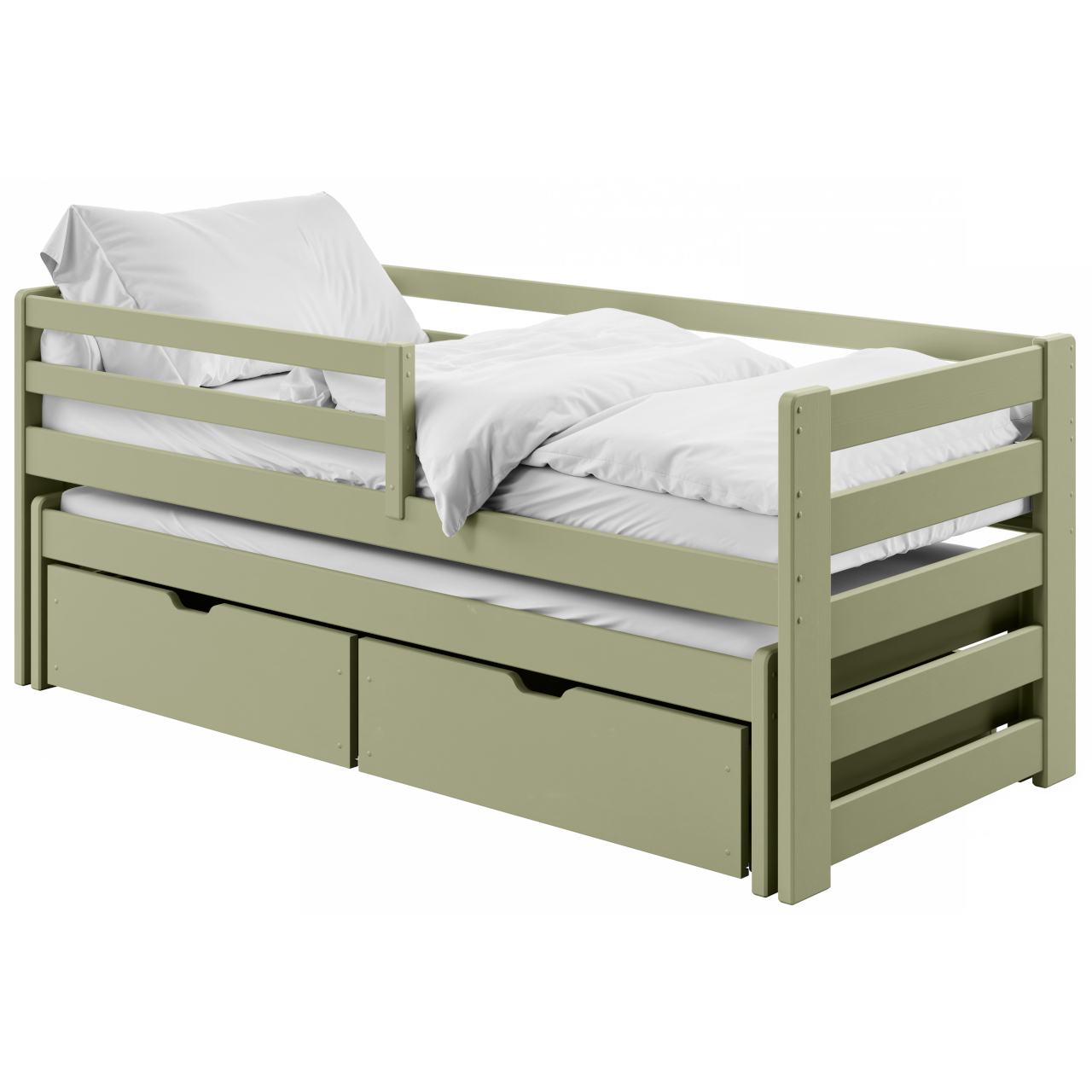 Drewniane łóżko LISA 80x180 - obrazek 6