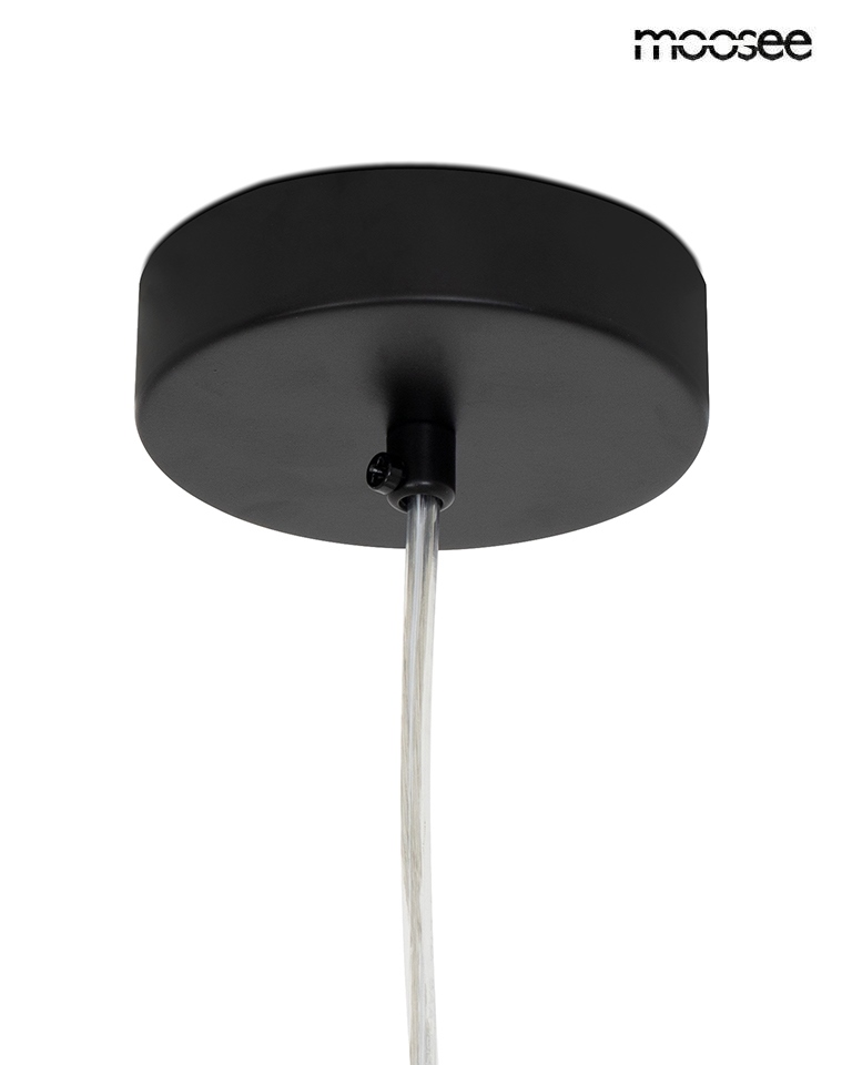MOOSEE lampa wisząca ALURE OVAL 120 czarna - obrazek 7