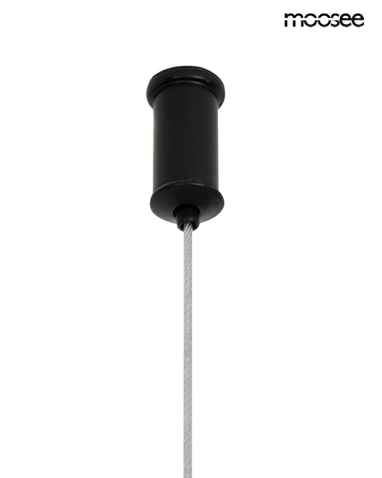 MOOSEE lampa wisząca ALURE OVAL 120 czarna - obrazek 8