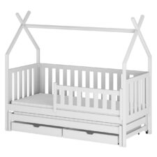 Drewniane łóżko SUGI 90x200