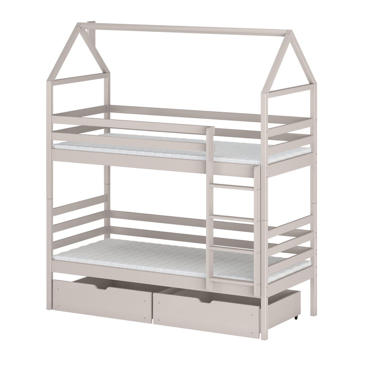 Drewniane łóżko piętrowe ALEXIS 80x180 - obrazek 7