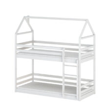 Drewniane łóżko piętrowe VILLE 90x200