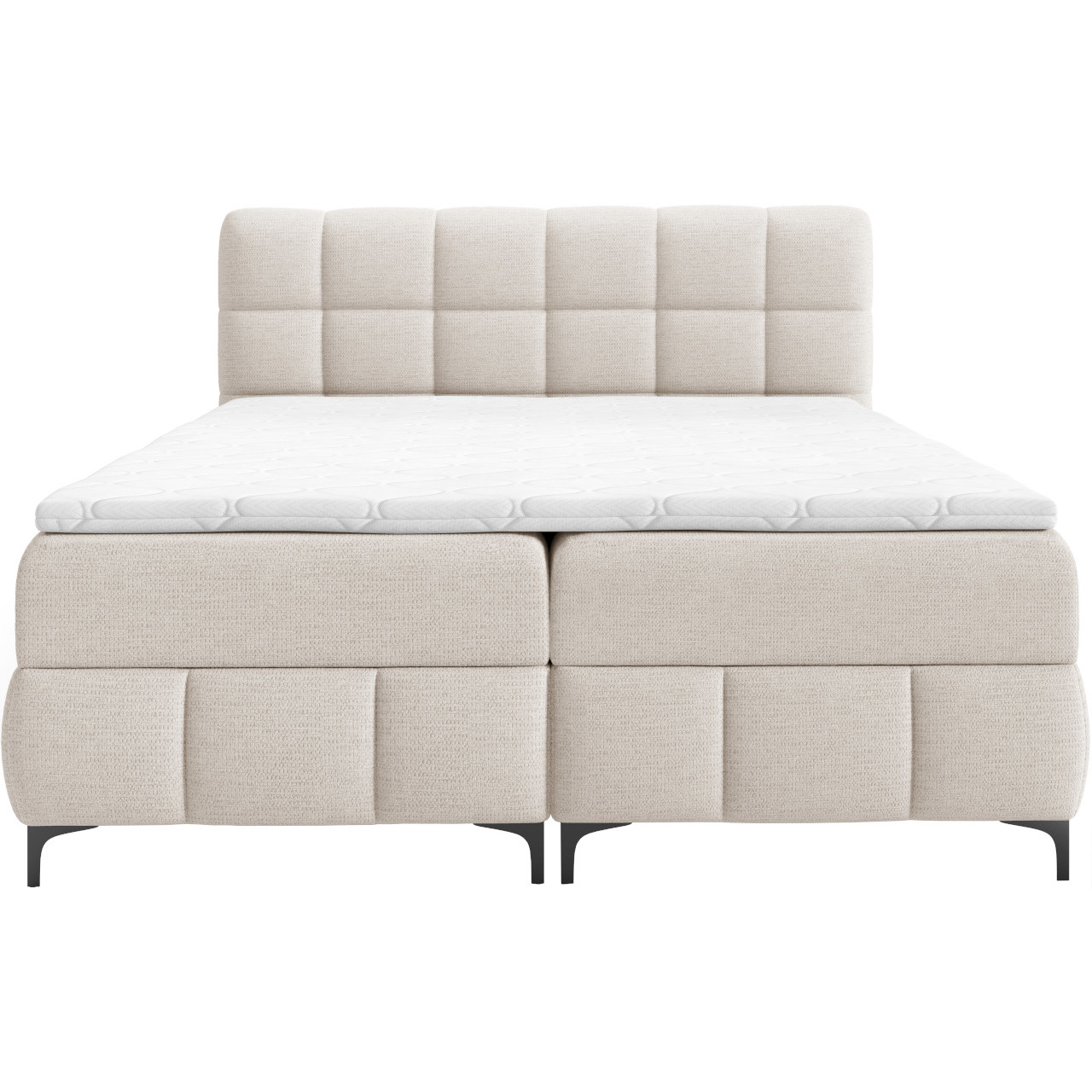 Łóżko kontynentalne ELLIS 200x200 #personalizuj - obrazek 3