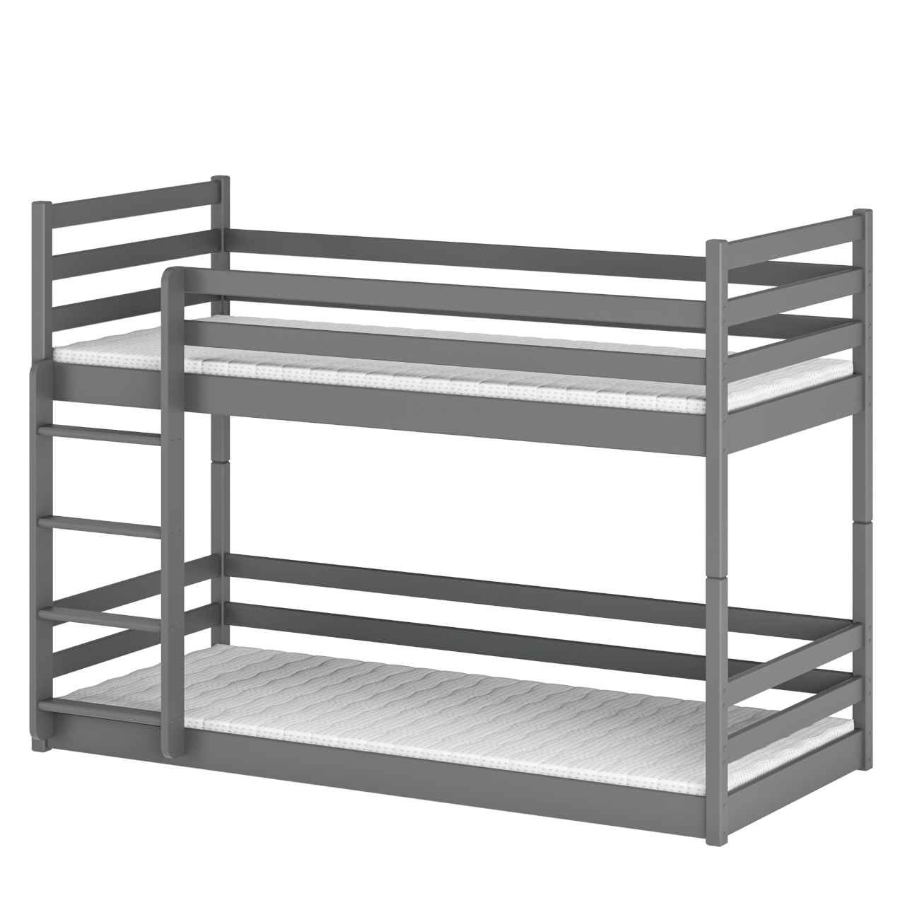 Drewniane łóżko piętrowe TWEEK 90x200 - obrazek 5