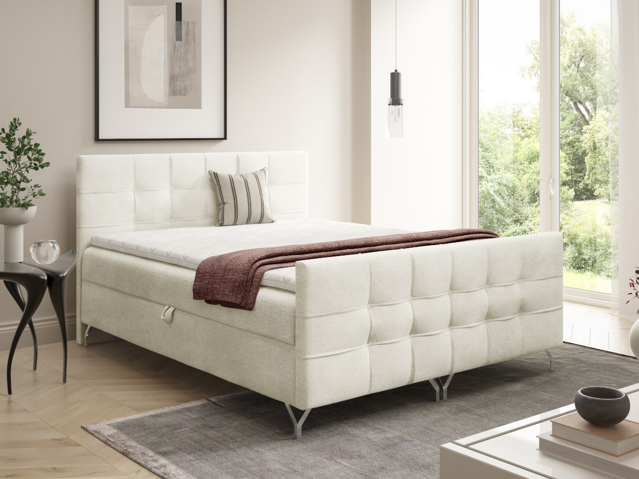 Łóżko kontynentalne SIEBEN LUX 120x200 #personalizuj - obrazek 5