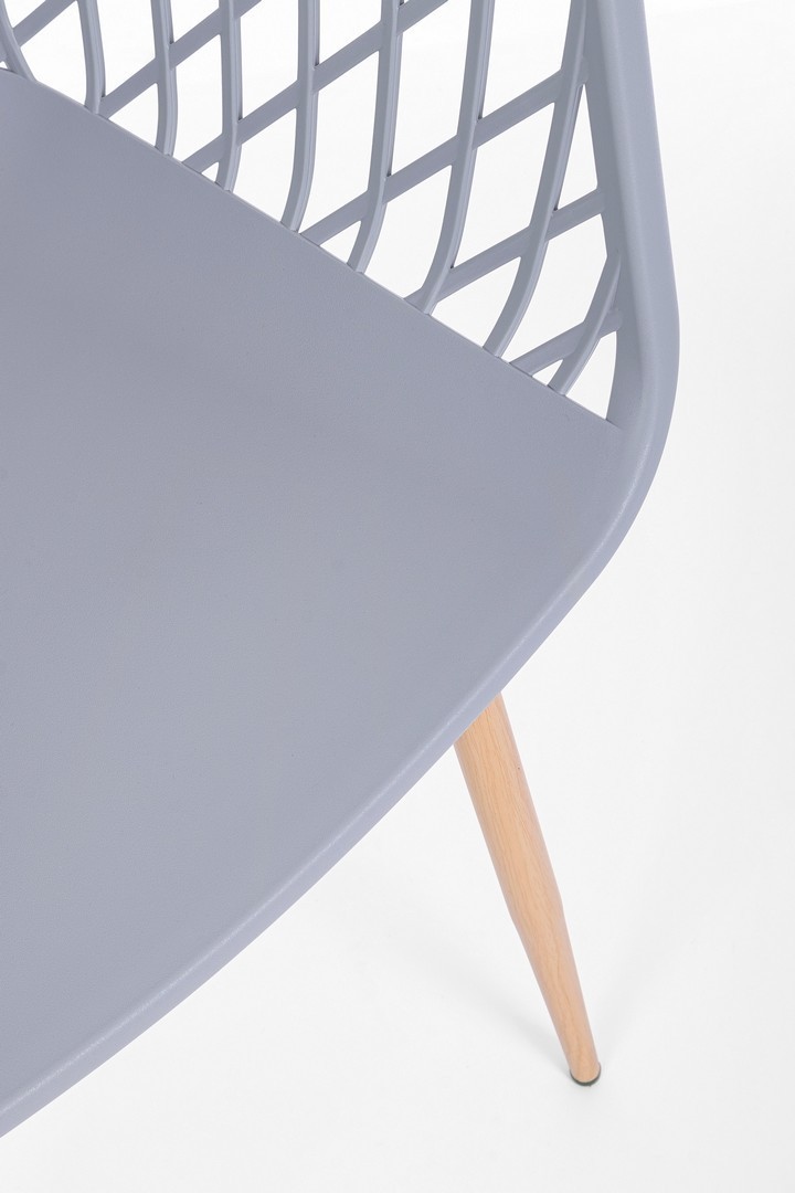 BIZZOTTO krzesło OPTIK szare - obrazek 7