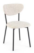 BIZZOTTO krzesło LUDMILLA beżowe