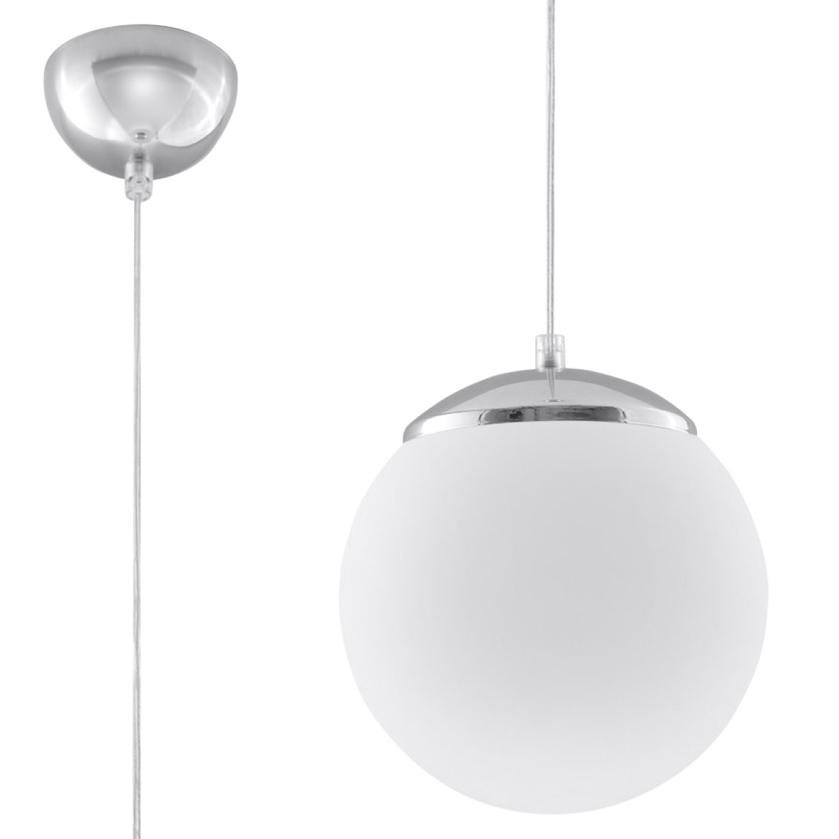 Lampa wisząca UGO 20 chrom - obrazek 4