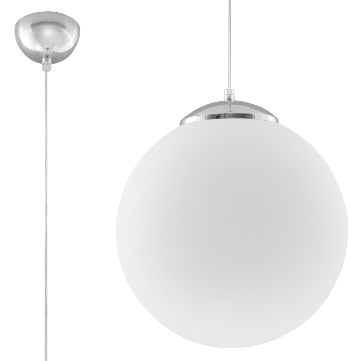 Lampa wisząca UGO 40 chrom - obrazek 4