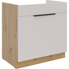 Szafka dolna pod zlew z szufladą 80 IBARA 02 dąb artisan / kaszmir