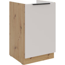 Szafka dolna pod zlew 50 IBARA 09 dąb artisan / kaszmir