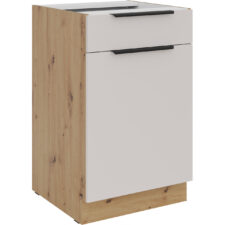 Szafka dolna z szufladą 50 IBARA 10 dąb artisan / kaszmir